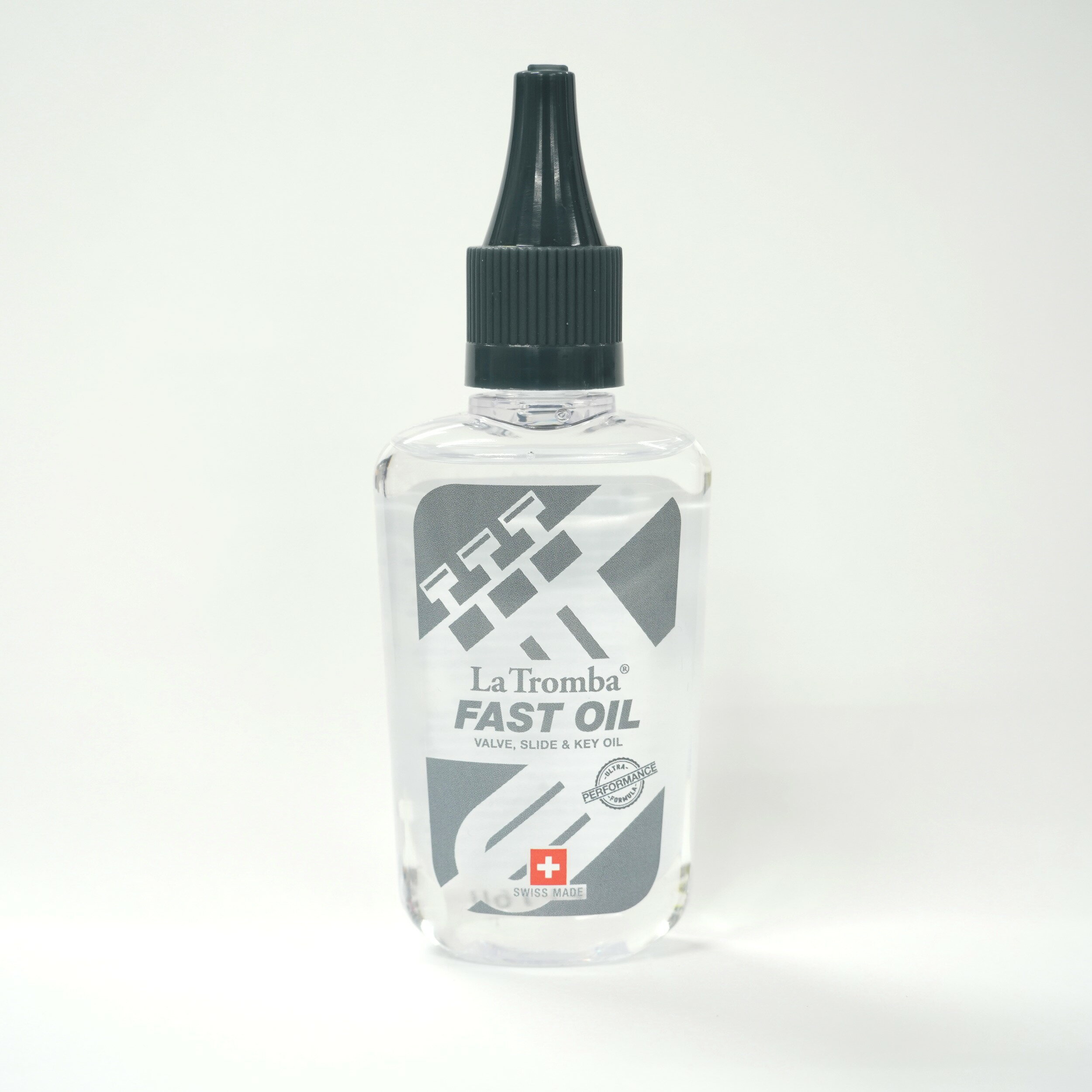 かなりサラサラしたオイル。バルブ、スライド、キーなどに最適。調整されたロータリー・ヴァルヴの軸にもおすすめ。 〈注意〉 オイルが目や口に入らないようご注意ください。もし誤ってオイルが目や口に入った場合は、速やかに医師にご相談ください。 容器のフタは完全に閉め、ロックして保管してください。 粘度：普通 原産国：スイス 内容量：63ml