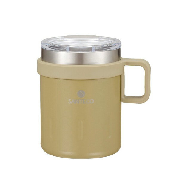 CB JAPAN KEMIマグ 350ml ベージュ ステンレス真空2層構造 保温保冷