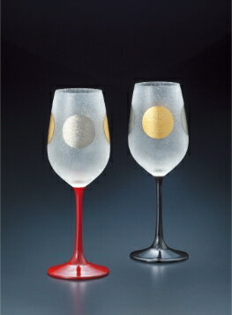 アデリア 日月ステム ペアセット 木箱入り S-6256 【日本製 ワイングラス 冷酒 日本酒 グラス ガラス食器 石塚硝子 ペアグラス 贈答 ギフト】