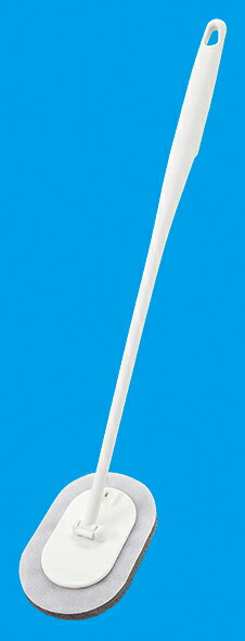 アズマ工業 sm@rt765 浴槽洗いスリム柄付 【掃除用品 浴室 風呂 バス ブラシ スポンジ スマートシリーズ マグネット収納 風呂掃除】