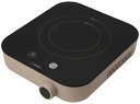 ドリテック IHクッカー ピッコリスト ベージュ DI-231BE 【卓上 クッキングヒーター 調理器 IH 小型 コンパクト 耐熱ガラス ひとり暮らし 新生活...