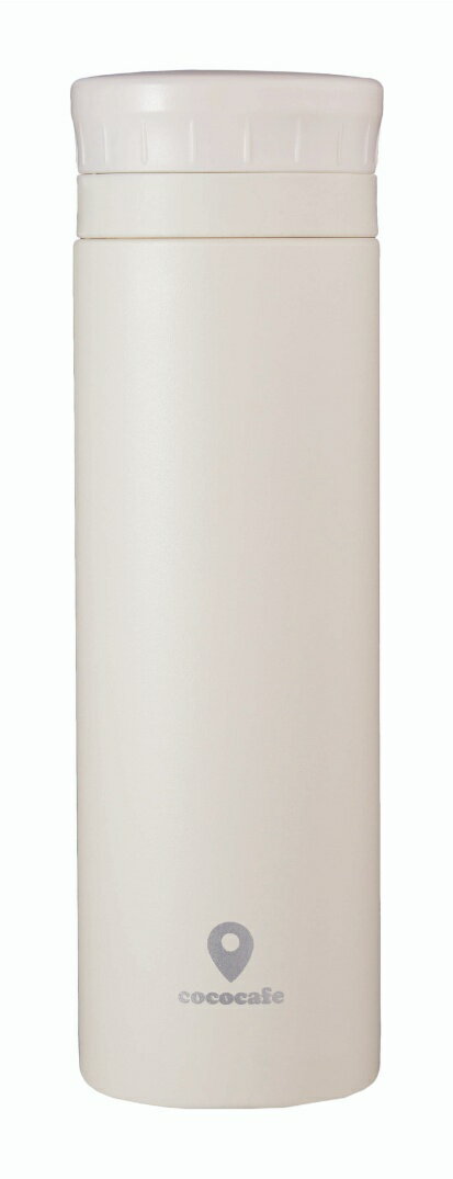 カクセー ココカフェ 真空二重マグ パウダーコート 300ml アイボリー CC-30I