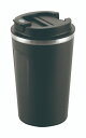 カクセー ココカフェ 蓋付き 真空二重タンブラー 400ml チャコール CC-40C