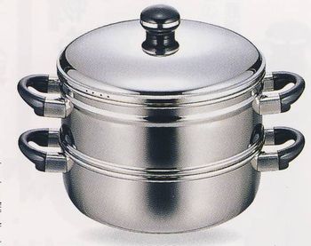 オブジェ　蒸し器25cm OJ-8-3 【バーゲン市場】 【smtb-k】【ky】 その1