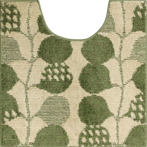 オカトー luonto トイレマット 60×60cm リーフグリーン