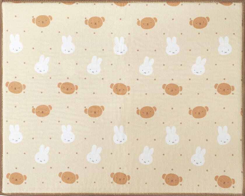 Rakuten - オカトー miffy 吸水水切りマット 40×50cm ミッフィーとボリス