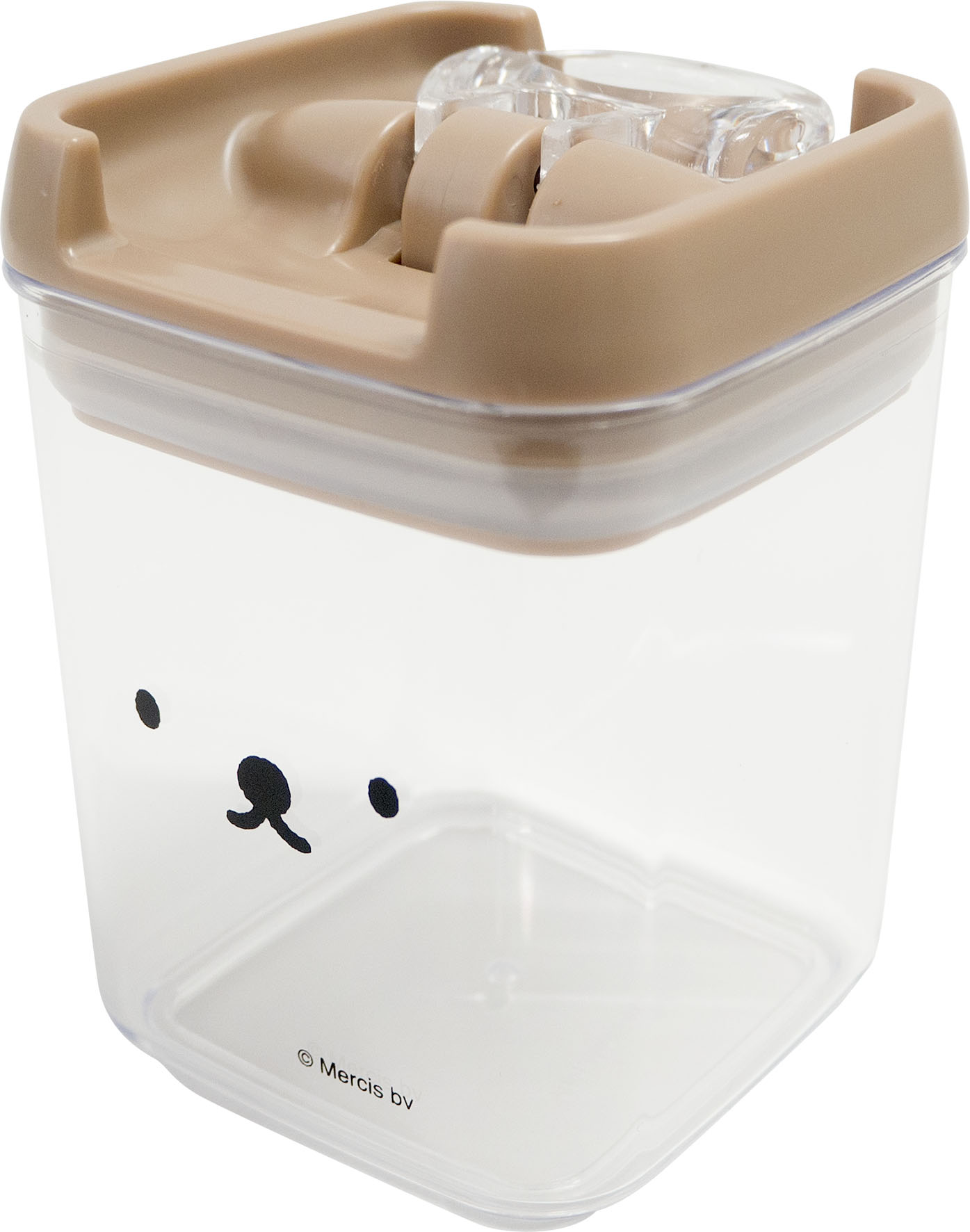 Rakuten - オカトー miffy キャニスター 顔だけボリス 【ミッフィー 密閉 プラスチック 保存容器 密閉容器 調味料入れ 食品 保存 収納 樹脂製】