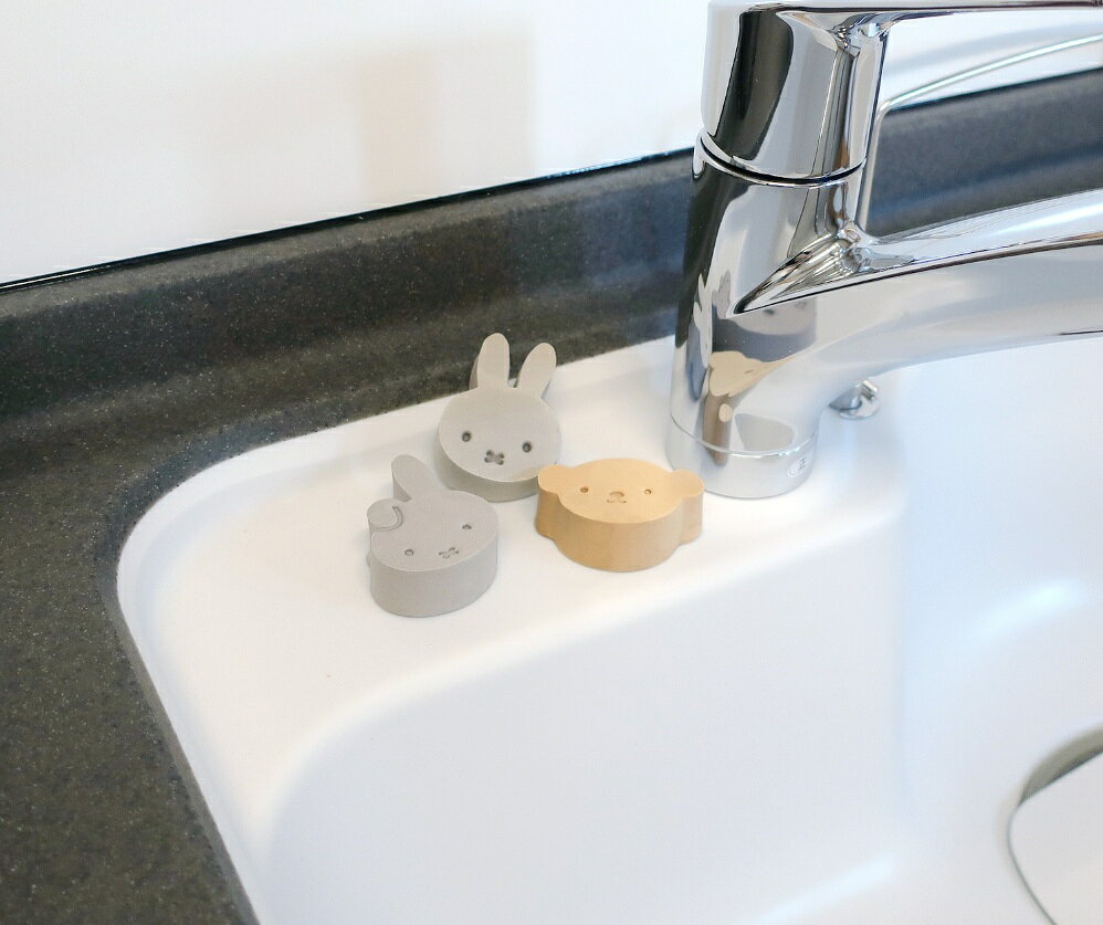 オカトー miffy 超吸水スポンジ 3P 【ミッフィー ボリス boris スポンジ 3個 セット 吸水 抜群 繰り返し 使用 結露 ふき取り かわいい デザイン】