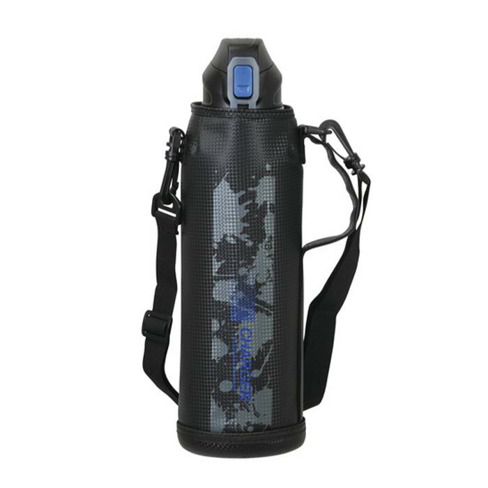 パール金属 HC-182 ファストチャージャー ダイレクトボトル1500ml(ブルー×ブラック)ポーチ付のサムネイル