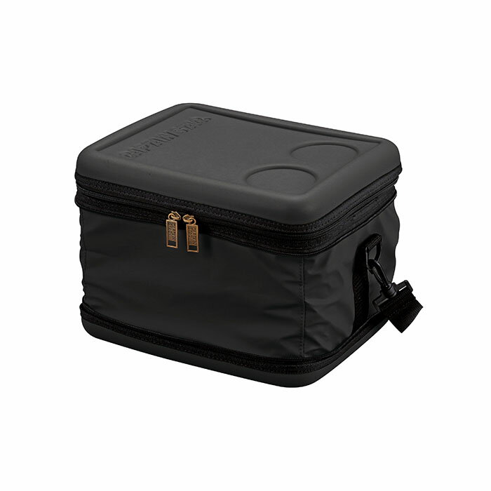 キャプテンスタッグ UE-643 スーパーコールドクーラーバッグ 12L（マットブラック）