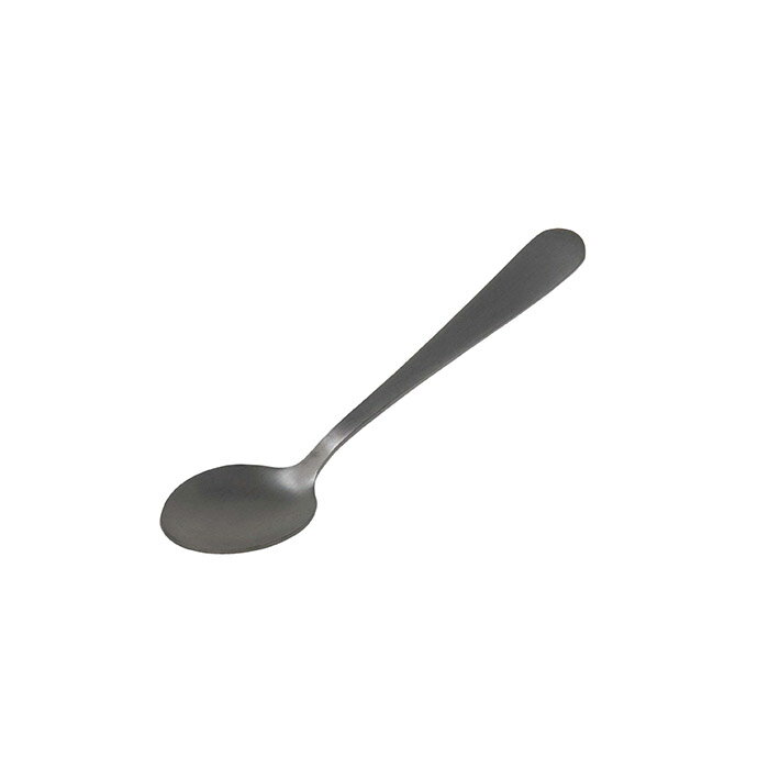 キャプテンスタッグ UW-2050 カトラリー ティ-スプーン(ブラック）