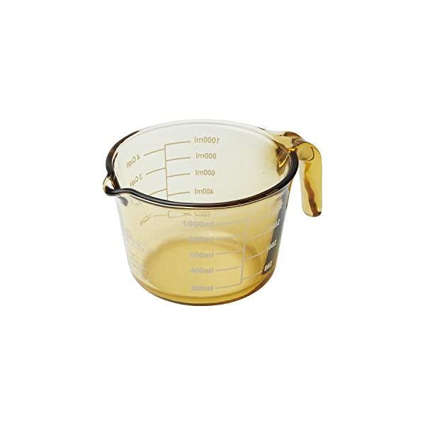 パール金属 VISIONS メジャーカップ 1.0L CP-8819 耐熱ガラス 中が見える