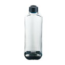 パール金属 H-6037 ブロックスタイル PCアクアボトル1000ml(グレー) 直飲み ダイレクトボトル
