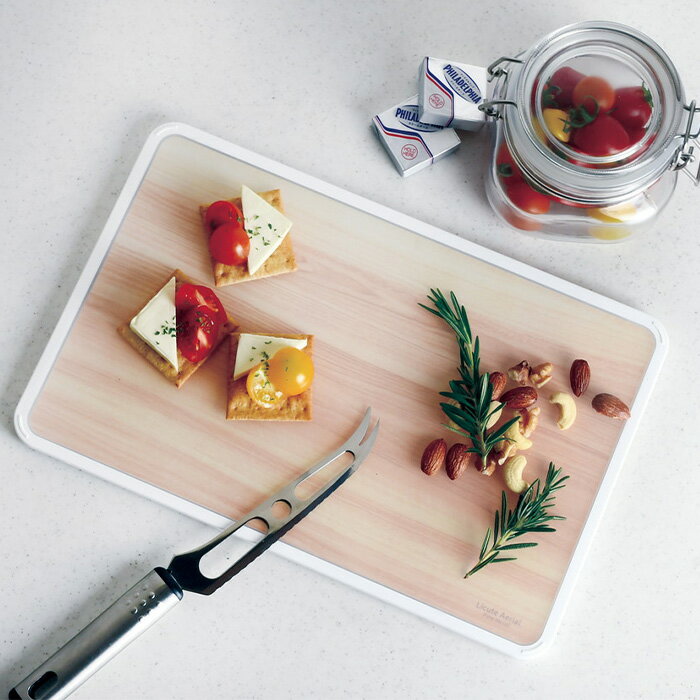 パール金属 CC-1401 Licute Aerial まな板 パインウッド(Pine Wood)