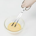 メール便 パール金属 CC-1721 手CO かくはんしやすい細菜箸 ホワイト【キッチンツール/調理器具/卵料理/おはし/シンプル】