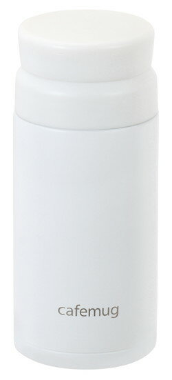 パール金属 カフェマグ グレース アイスストッパーマグ 200ml ペールホワイト HC-734 【保冷 保温 マグ..