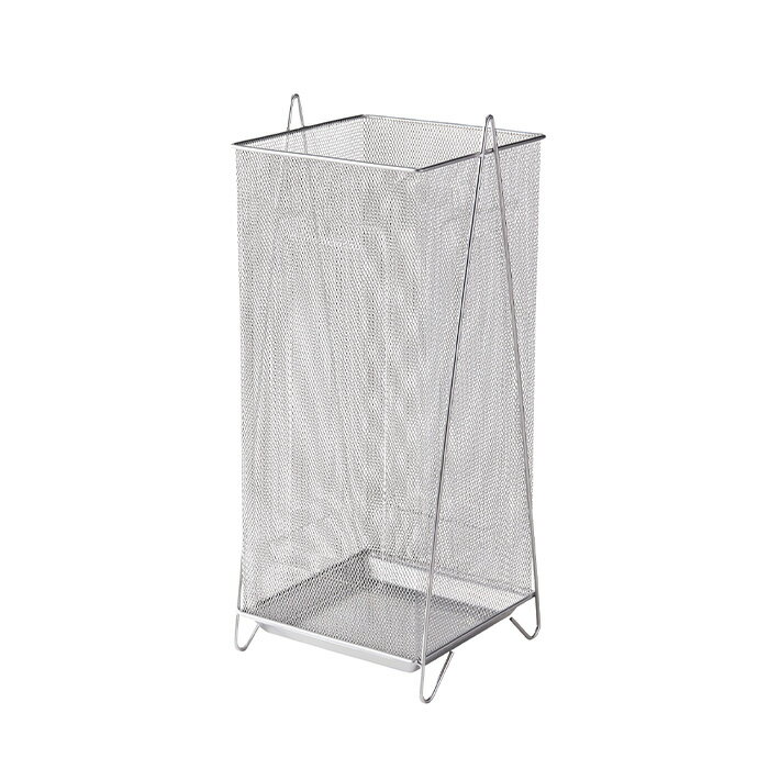 パール金属 N-7121 メッシュアンブレラスタンド角型Lブラック