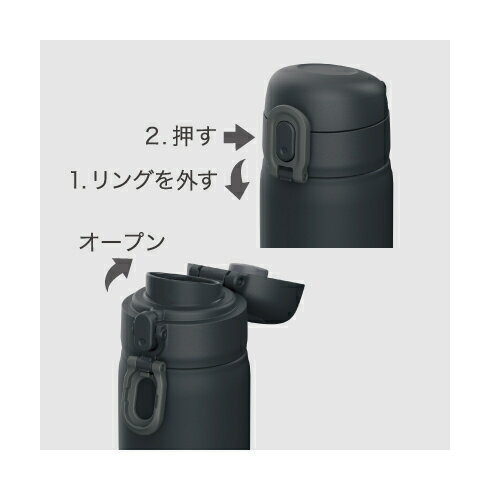 ピーコック ステンレス ワンタッチマグボトル ...の紹介画像2