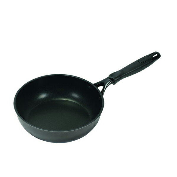 パール金属 HB-6976 納得の道具 ふっ素ハード加工深型フライパン22cm