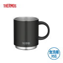 サーモス 真空断熱マグカップ 350ml ブラック マグカップ用フタセット JDS-351 BK 【samos 保温保冷 食洗機対応】