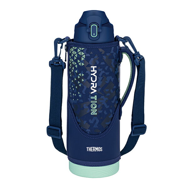 サーモス FJS-1500FNVMT 真空断熱スポーツボトル ネイビーミント 1.5L