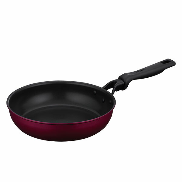 サーモス KFM-024R デュラブル デュラブルシリーズ フライパン 24cm レッド IH・ガス対応