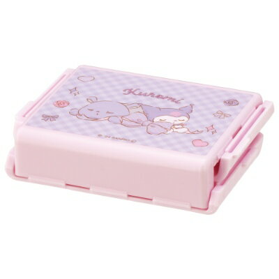 スケーター FON1AG 折りたたみおにぎりケース クロミ ビックリボン 【おにぎり入れ おしゃれ キャラクター 女性 レディース 折り畳み コンパクト お弁当 ランチ】 2