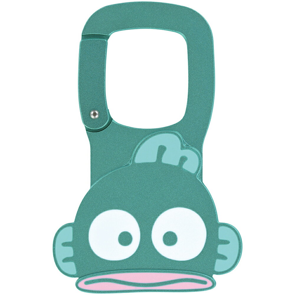 メール便 スケーター ダイカット アルミ カラビナ ハンギョドン ZAC1D 【サンリオ キッズ アクセント かわいい 目印 こども 鞄 かばん アクセサリー】