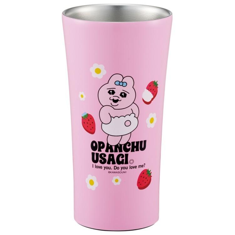 おぱんちゅうさぎ 真空断熱タンブラー 400ml STB4N（rakuten）