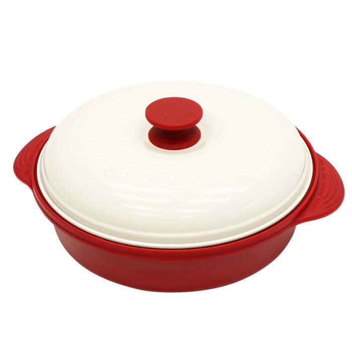 ヒロコーポレーション らくらくクック深型 RRK-MD【電子レンジ調理器/焼き魚/煮物/蒸し料理/時短/一人..