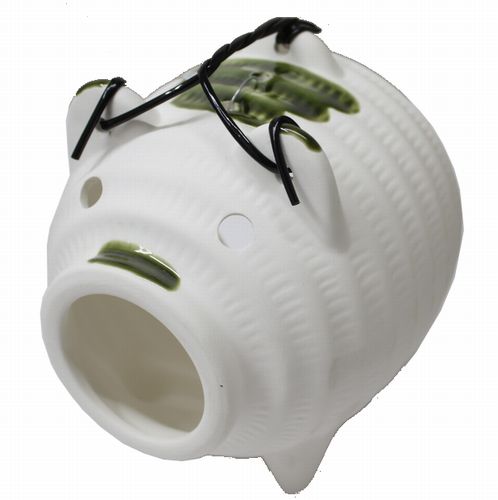 萬古焼 蚊取り線香 蚊遣り器 白豚のサムネイル