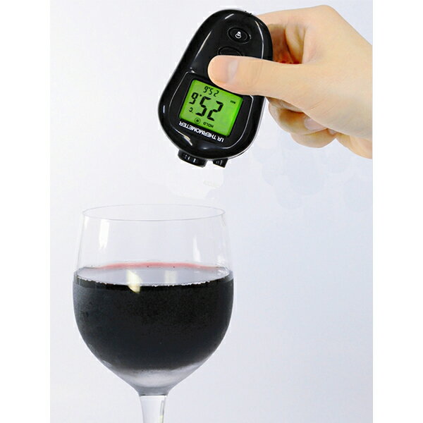 キッチンダイレクト　楽天市場店のメール便専用商品　クレセル 赤外線放射温度計 AP-08｜アングル2