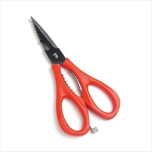 Rakuten - 5-in-1 ソフトハンドルキッチンハサミ レッド 【チタン キッチン はさみ キッチンバサミ 多機能 分解 セパレート 洗い 洗浄 簡単 清潔 切れ味 抜群 便利 アイデア タマハシ ギフト プレゼント】
