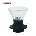 HARIO V60 セラミックドリッパー02セット 600ml 0.6L 0.6リットル ドリッパー サーバー ペーパーフィルター コーヒー ドリップ 嗜好品 こだわり キッチン用品 オシャレ おしゃれ 耐熱ガラス 電子レンジ対応 食洗機対応 【XVDD-3012W】