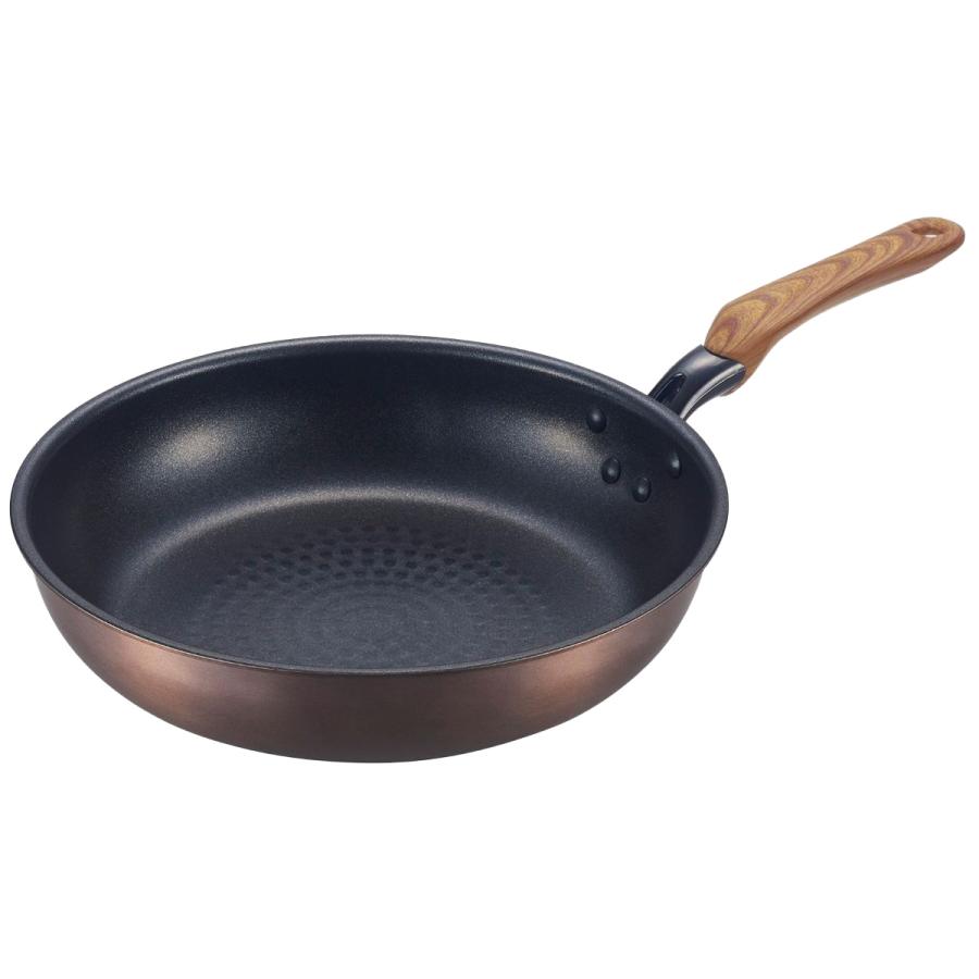 竹原製缶 和楽亭 絢 IHフライパン 30cm PM-730 【料理道具 調理器具 キッチン用品 フライパン 耐摩耗試験クリア 焦げ付きにくい 汚れが落ちやすい お手入れ簡単 金属ヘラOK】