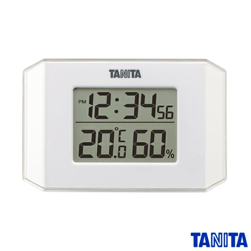 タニタ TT574WH デジタル温湿度計 ホワイト タニタ TT574WH デジタル温湿度計 ホワイト