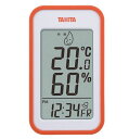 タニタ　デジタル温湿度計 オレンジ TT-559OR