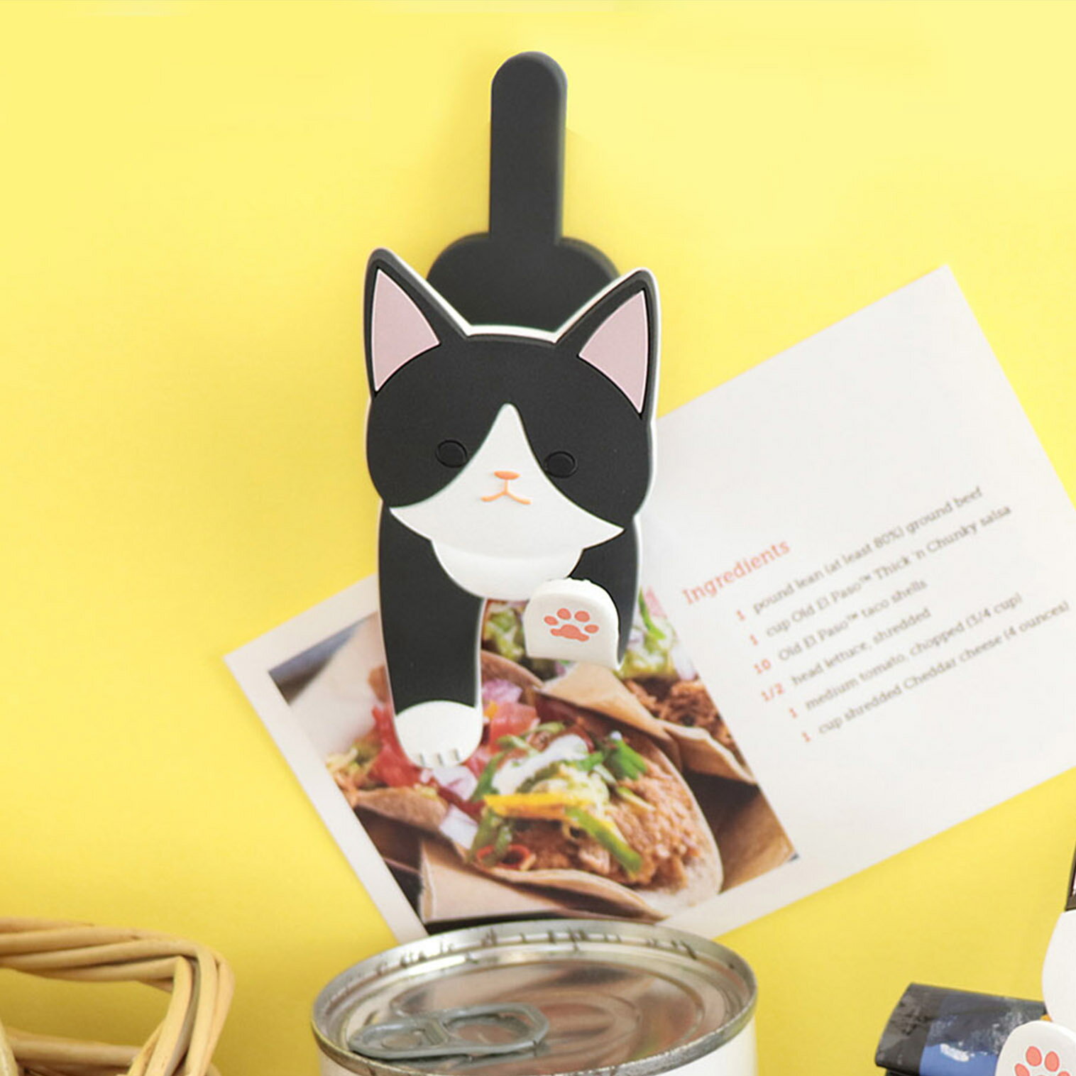 東洋ケース　MHC-05　マグネットフッククリップ05ハチワレ