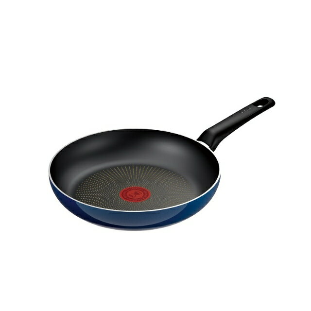 T-fal ガス火専用 ロイヤルブルー・インテンス フライパン 24cm D53304 【ティファール セブジャパン ガス火対応 耐久性 こびりつきにくい 長持ち 軽量 軽い 送料無料】