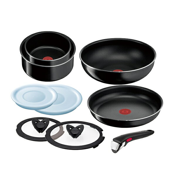 送料無料　T-fal　L43891 インジニオ・ネオ ハードチタニウム・インテンス セット9