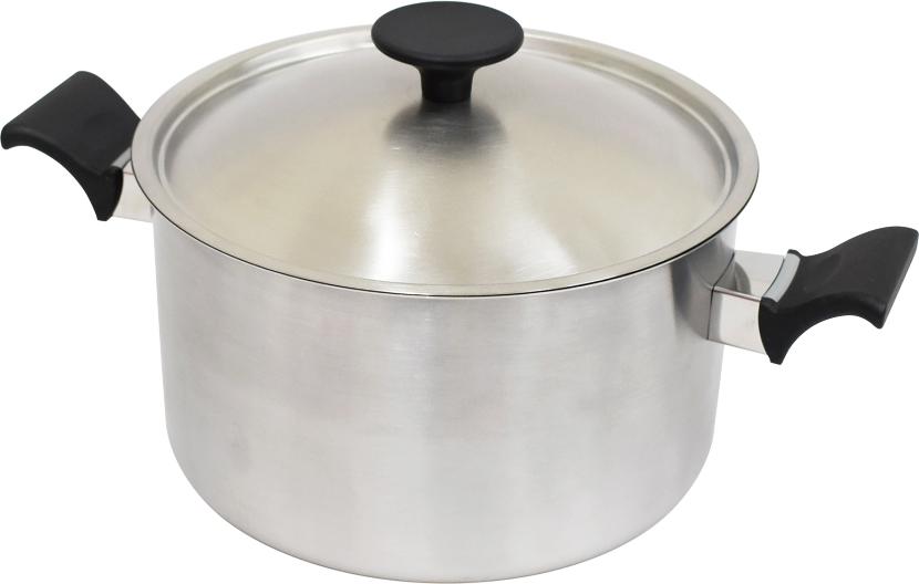 乐天商城 - 【送料無料】ウルシヤマ金属工業 トロワ IH対応 ディープポット 24cm TRW-24W