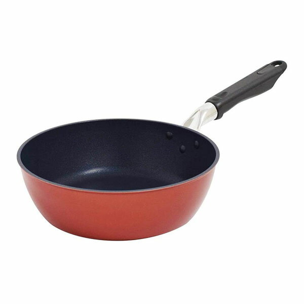 送料無料　ウルシヤマ金属工業　ソーヴィ　ディープパン24cm　IH非対応　日本製