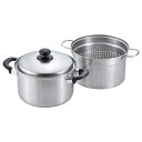 送料無料 和平フレイズ EM-016 燕三 IH対応パスタポット22cm