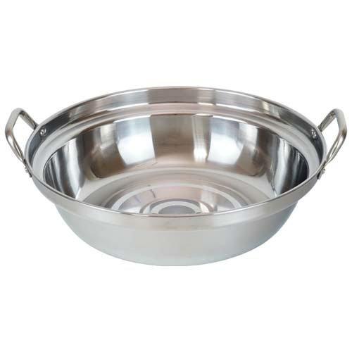 Ih/Gas Compatible - 和平 匠丈膳 IH対応 ステンレスもつ鍋 26cm RB-2849