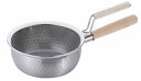 送料無料 彩食庵 IH対応ステンレス雪平鍋18cm&木柄ザルセット SM-9549