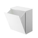 送料無料 山崎実業 5429 ウォールトイレポット&収納ケース タワー ホワイト(3)