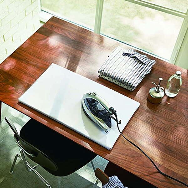 送料無料　山崎実業　1227　平型アイロン台　タワー　ホワイト