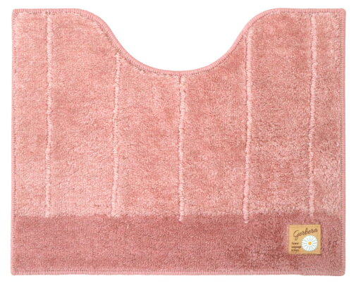 ヨコズナ シャンフル トイレマット ミニ ピンク 縦40×横50cm 【無地 シンプル 可愛い おしゃれ 洗濯 滑りにくい加工 トイレタリー ファブリック】 ヨコズナ シャンフル トイレマット ミニ ピンク 縦40×横50cm 【無地 シンプル 可愛い おしゃれ 洗濯 滑りにくい加工 トイレタリー ファブリック】