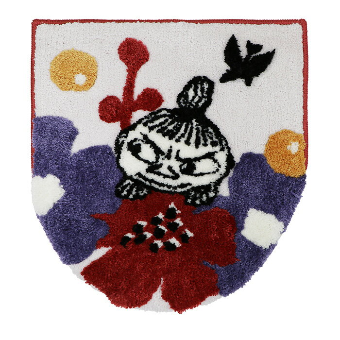 ヨコズナ ペルホネン 兼用フタカバー リトルミイ【レッド おしゃれ カラフル キャラクター 立体 ボリューム感 新生活 ムーミン】