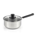 ヨシカワ オール熱源対応 クックルック ベーシック 片手鍋 18cm SJ3771 ステンレス IH/ガス火対応